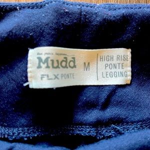 Mudd Ponte Pants.
